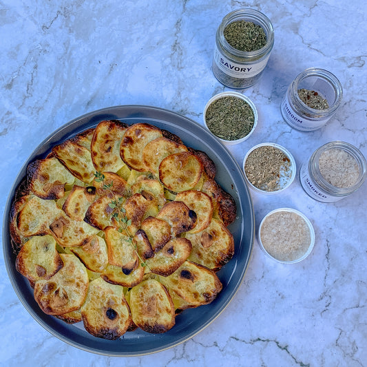 Shroom Potato Gratin