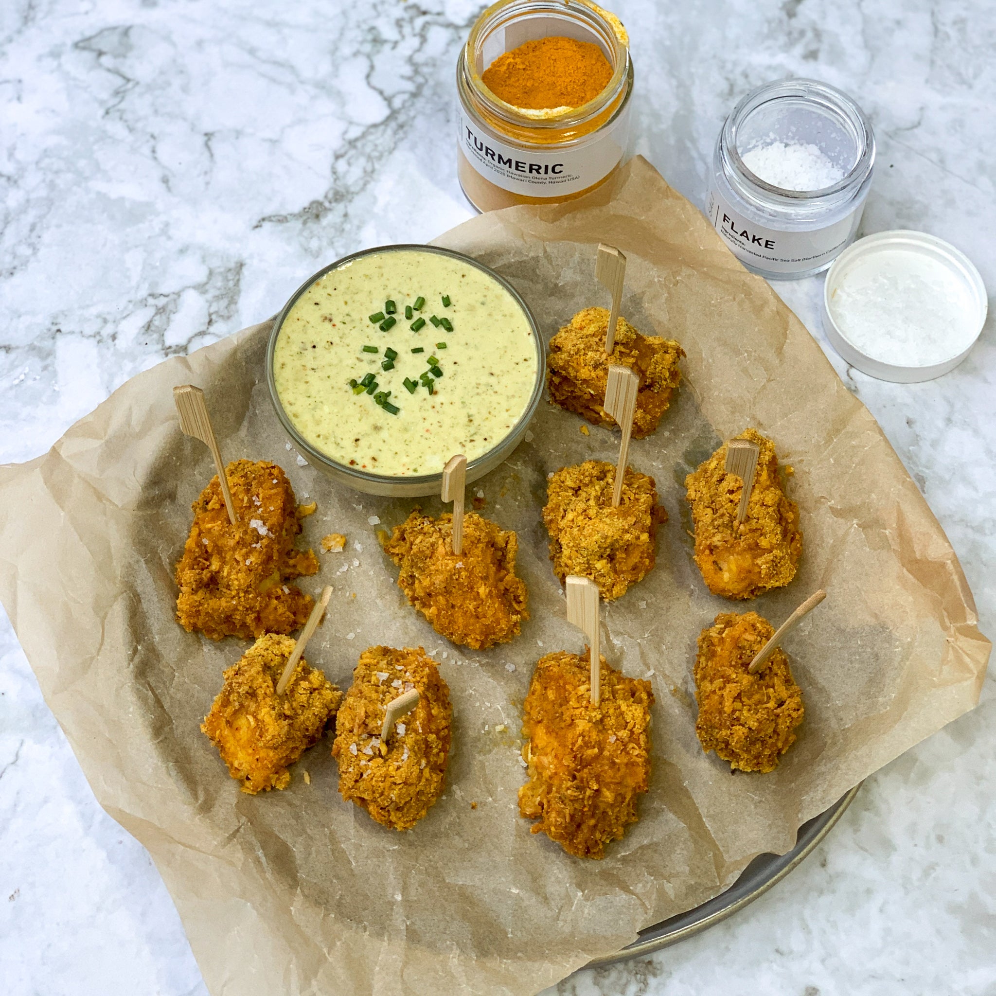 Crispy Cod Bites – Convivial Spice